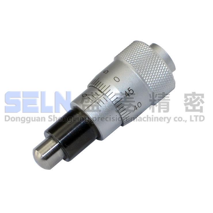供测微头/微分头0-6.5mm千分尺圆头MT6.5-1-S型螺旋测量旋钮MCLN2