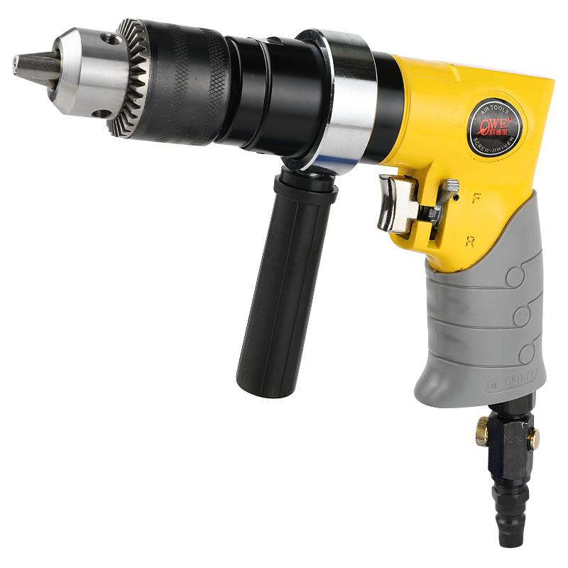 台湾欧维尔OW-3121气动手枪钻1/2风枪钻 气钻 13mm攻牙机钻孔风钻