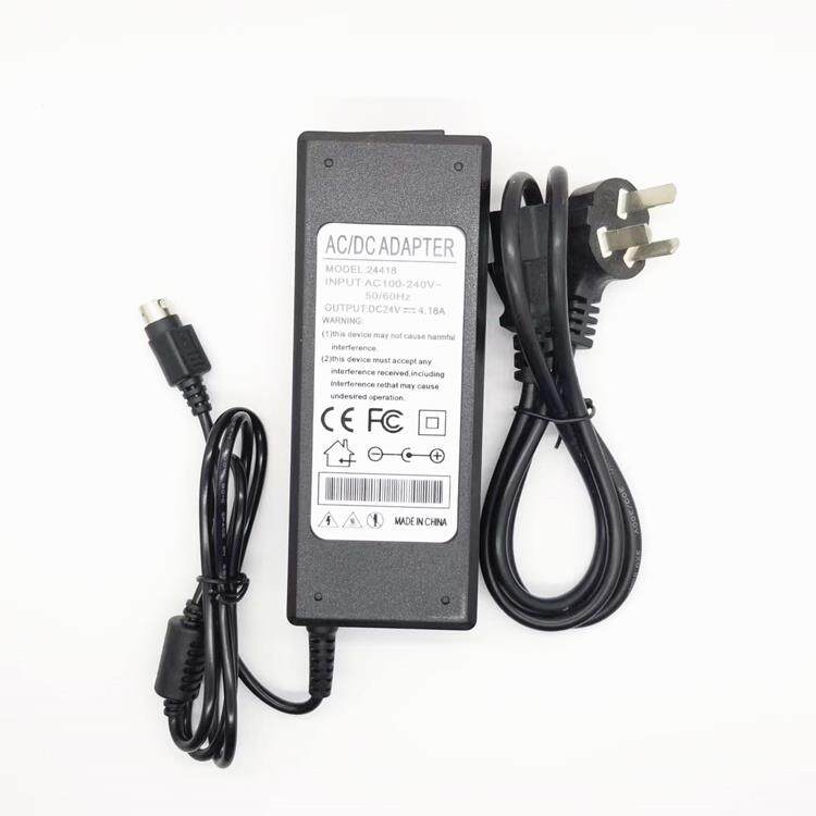 HKC惠科T7000+ 2723S 24v4.18A四针液晶显示器电源适配器线充电器