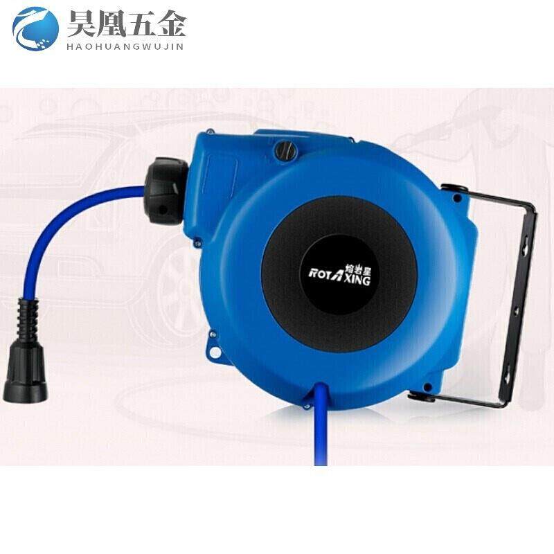 气鼓自动伸缩气管气泵管6mm卷管器卷盘软管气动汽修管收缩盘工具