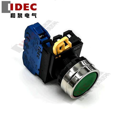 原装正品IDEC和泉复位按纽开关YW4B-M1E10G Y R S W A 金属头