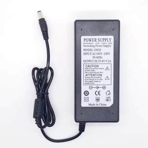 电动滑板儿童扭扭车29.4V充电器平衡车36V电池42V2A电源线DC头款