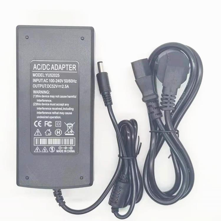 开关电源适配器GQ150-510250-E1 51V2.5A 52V3APOE交换机充电器线