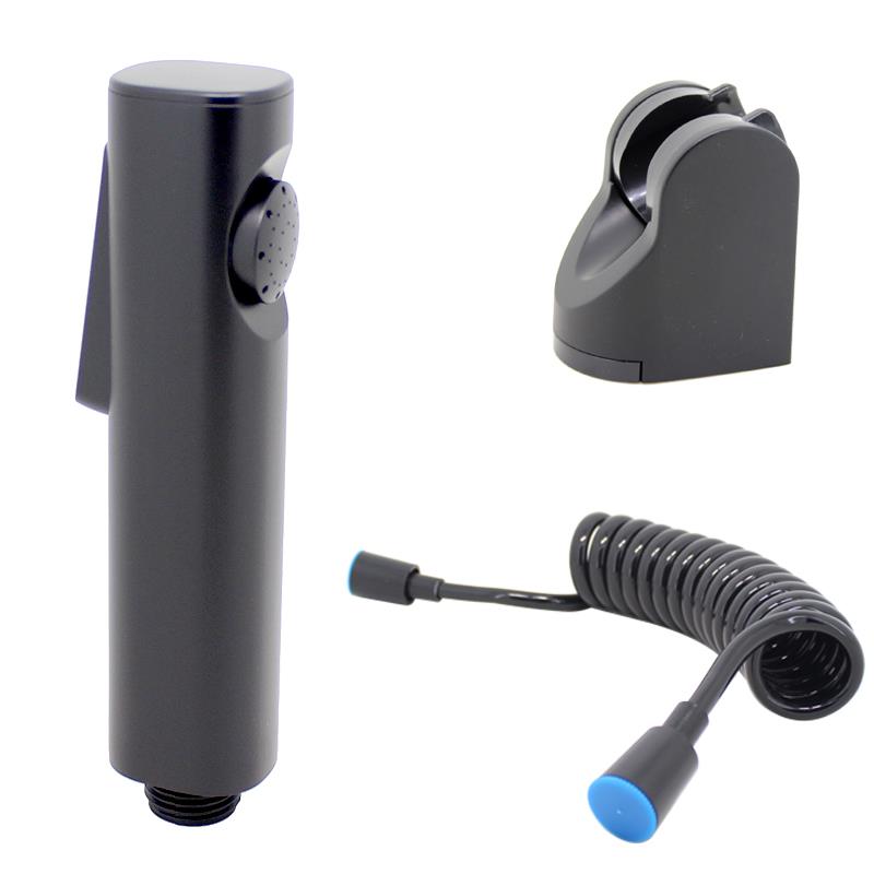 黑色塑料净身妇洗器座便器宠物洗澡马桶喷枪伴侣厕所卫生间洗地板