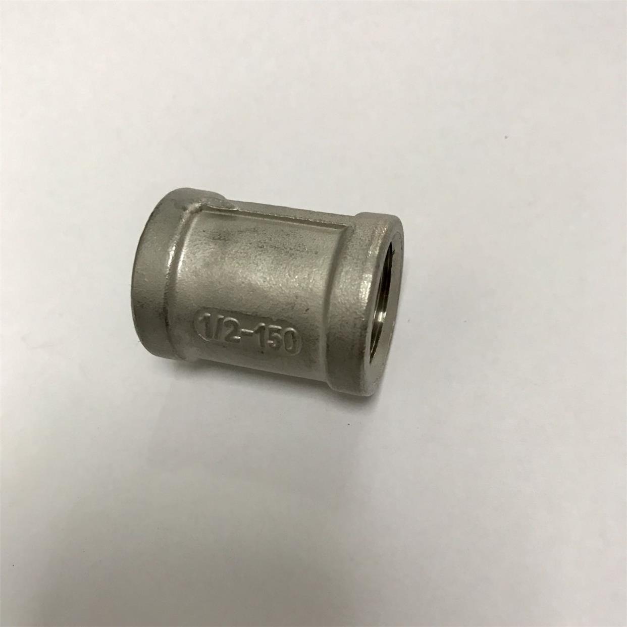 1/2 不锈钢内丝接头 四分 DN15双内丝 两头内螺纹接头 内径18mm