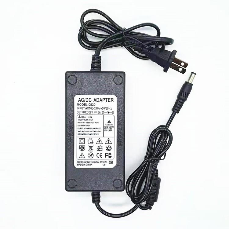 伟文/WEWIN/品胜P30A通信版标签打印机开关电源适配器 9V3A充电器