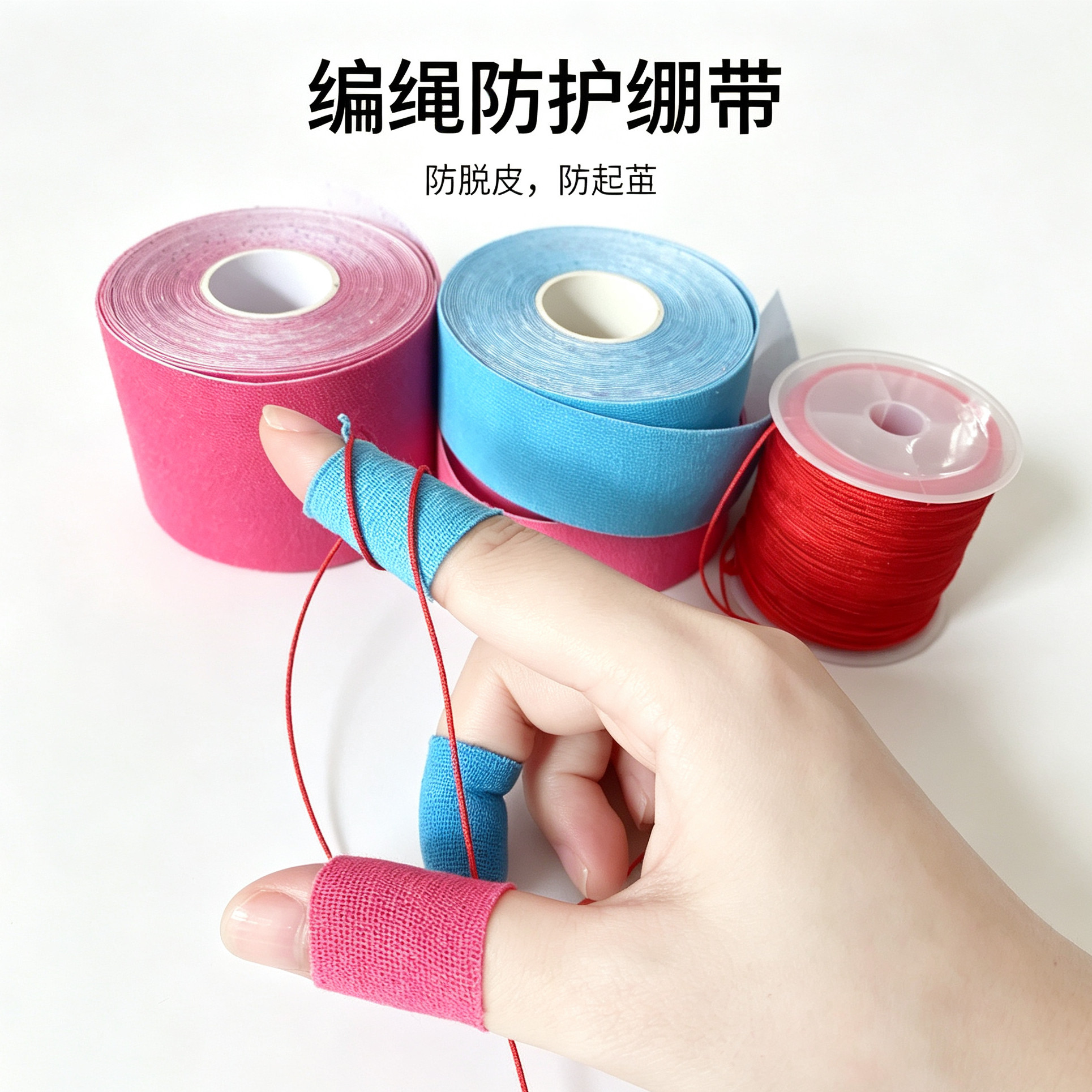 手工党编绳防护护指绷带