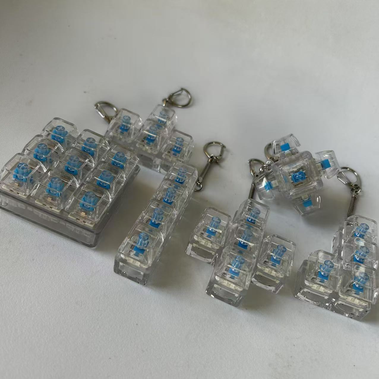 外贸试轴器二键三键九键按键减压