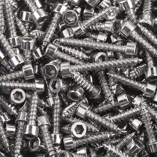 速发促自攻螺丝不锈钢0箱杯头内六角尖自木牙音4尾攻螺钉4M5M6