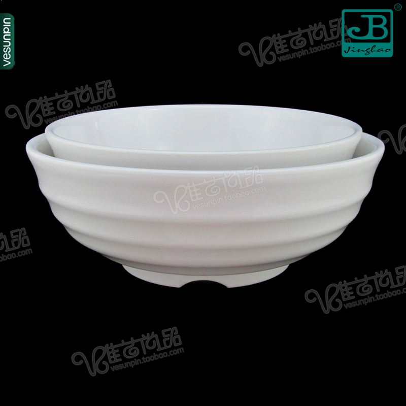 速发酒店餐胺密具仿陶瓷面碗 日式拉面碗米线碗米饭大碗号汤碗C07