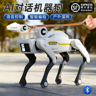 男孩生日礼物儿童智能遥控机器狗2026年新款机械ai人工可编程玩具