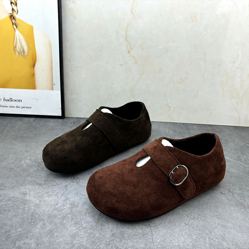 撤柜处理折扣外贸女鞋2025秋新款玛丽珍舒适百搭复古休闲女单鞋