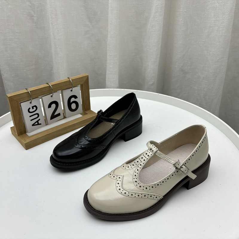 撤柜处理折扣真皮女鞋2025春新款休闲英伦风乐福鞋舒适漆皮女单鞋