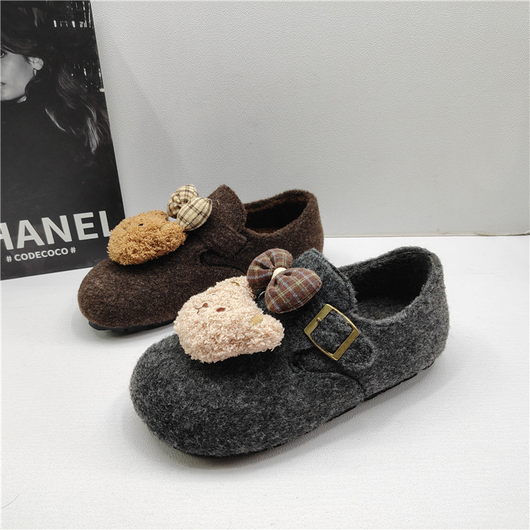 撤柜处理折扣外贸女鞋2025冬新款复古勃肯鞋百搭休闲舒适女棉鞋