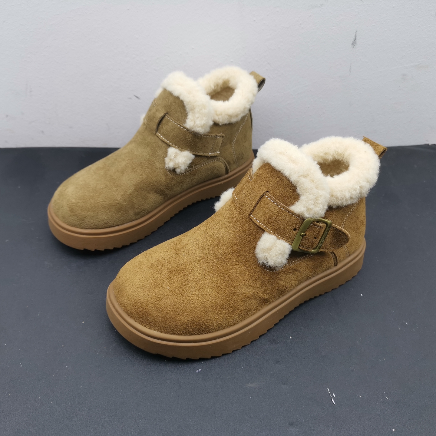 撤柜处理折扣外贸女鞋2025秋新款勃肯鞋保暖百搭舒适休闲女棉鞋