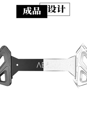 适合极核AE4ipro/EZ3i改装配件铝合F金CNC前脚踏板改装AE4后脚踏