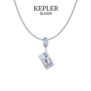 原创塔罗牌项链命运之轮上岸小礼物吊坠S925纯银女转运珠小众银饰