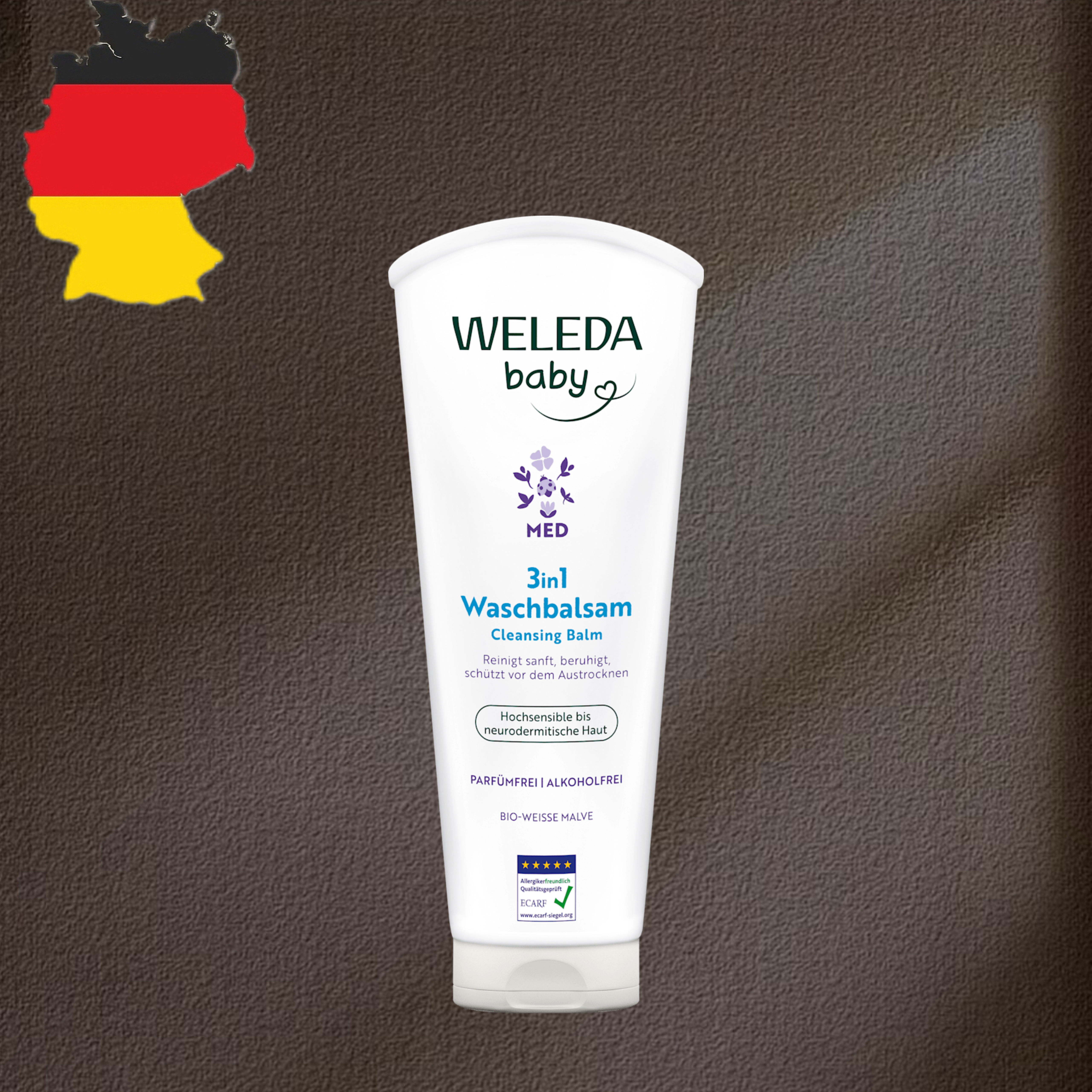 德国代购【全场满300包邮】WELEDA 三合一洗浴乳200ml