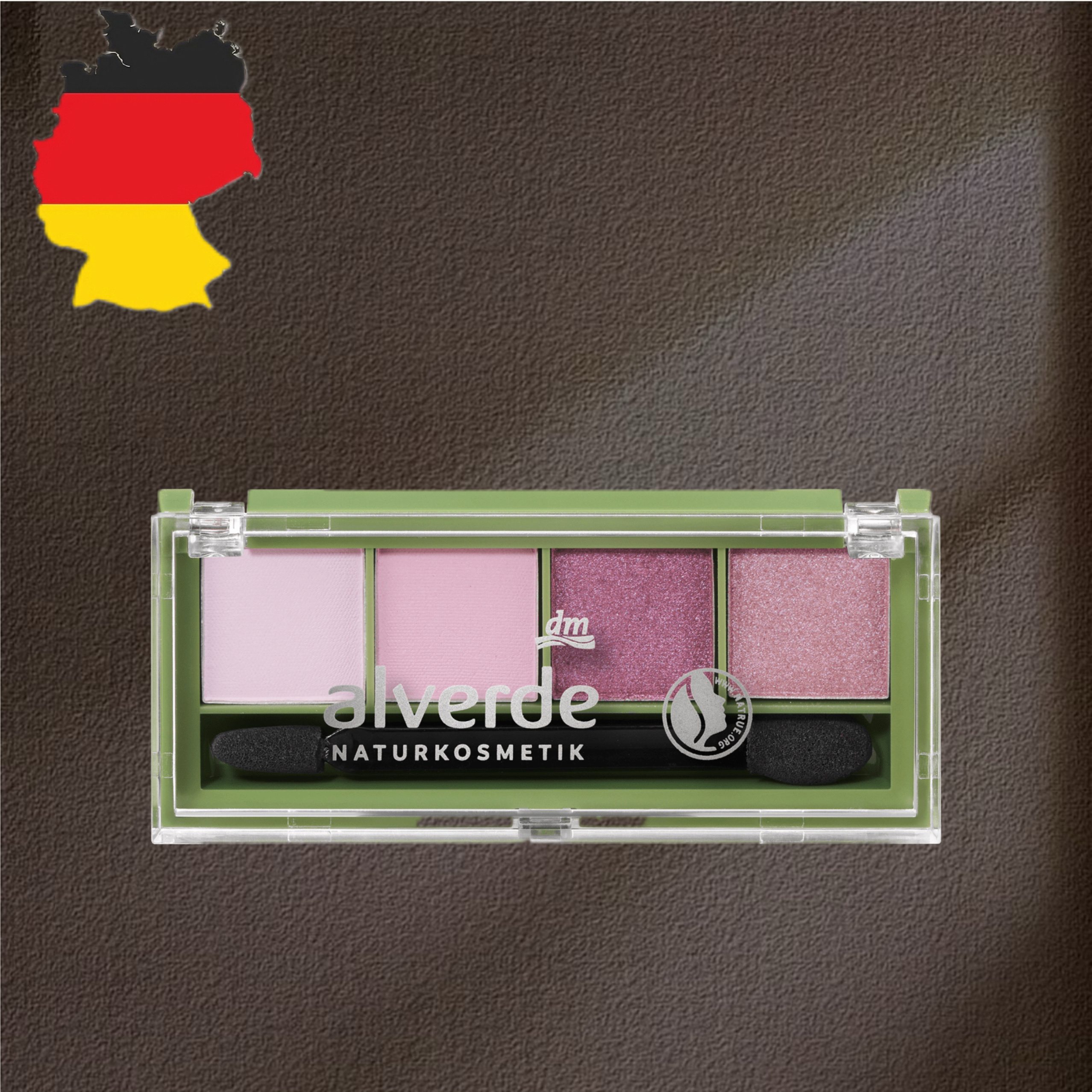 德国代购【全场满300包邮】alverde艾薇德98号薰衣草系列眼影4.4g