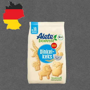 德国代购【全场300包邮】alete10个月+有机斯佩尔特曲奇饼干125g