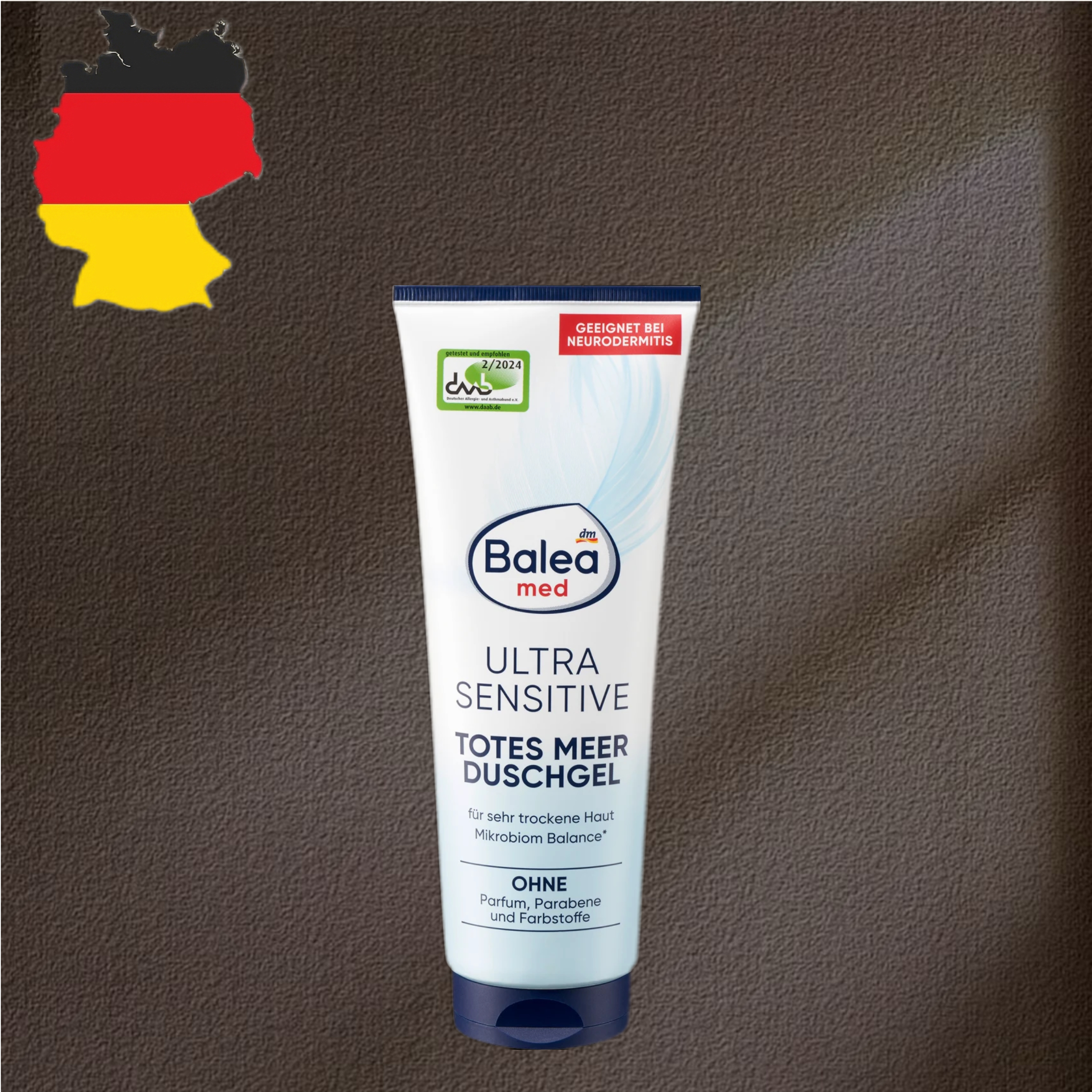 德国代购【全场满300包邮】balea死海矿物质敏感肌沐浴露250ml