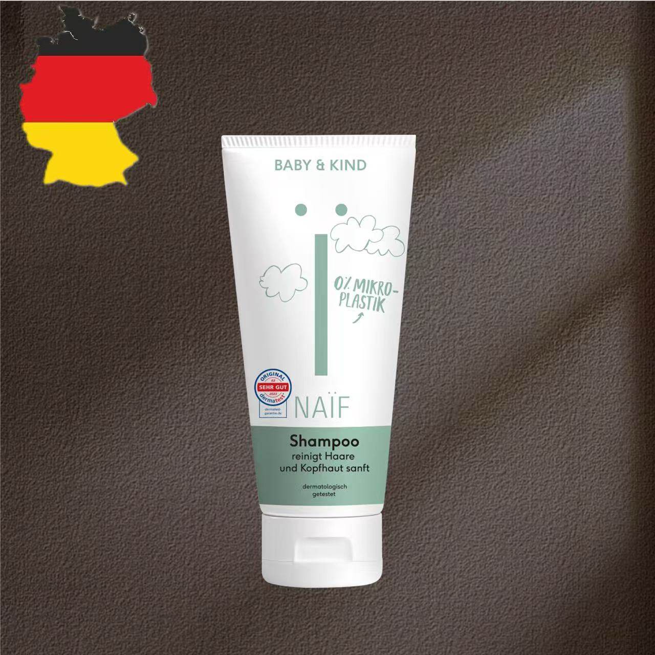 德国代购【全场满300包邮】Naif婴儿洗发水150ml