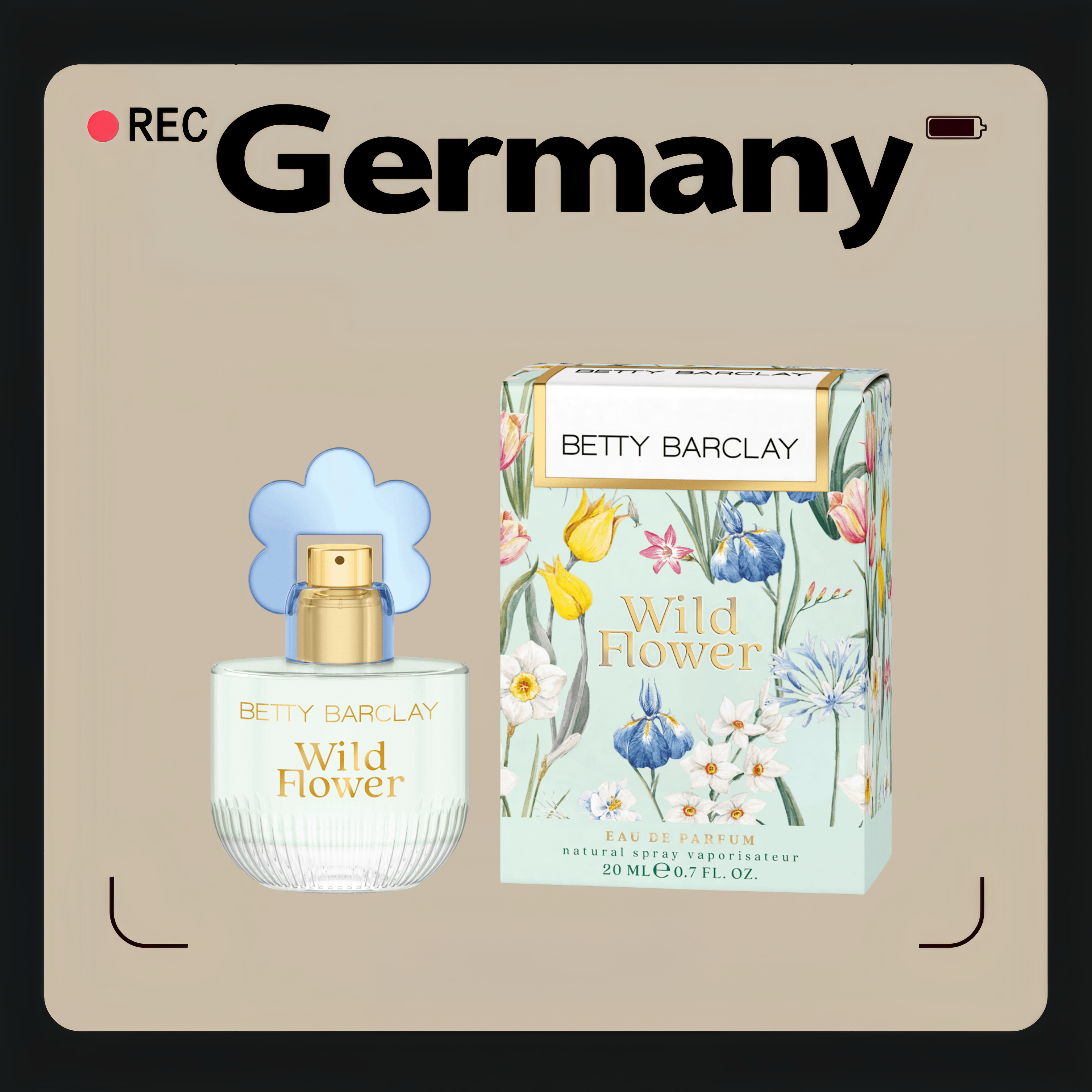 德国代购全场满300包邮Betty Barclay野花之芳女士香水EDP20ml
