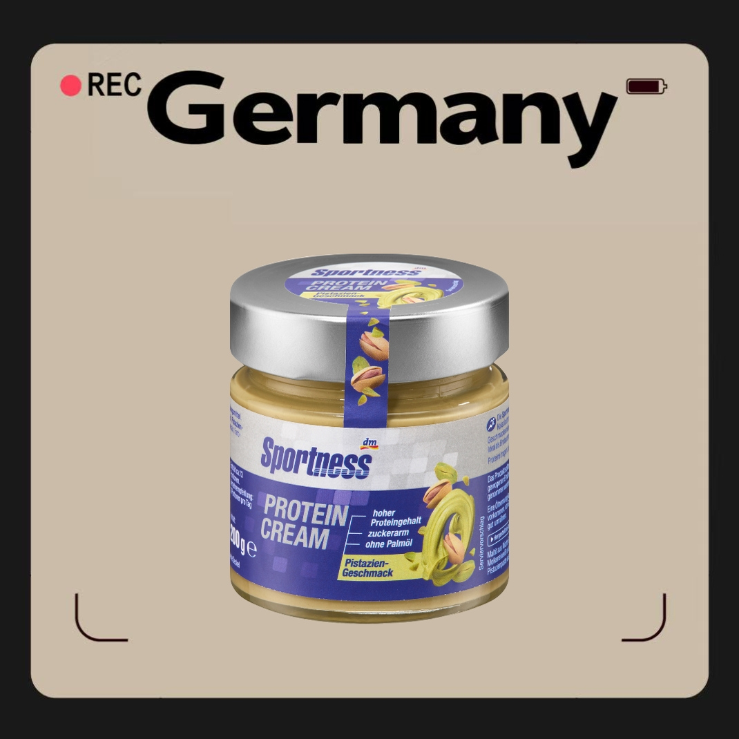 德国代购【全场满300包邮】Sportness开心果高蛋白抹酱200g