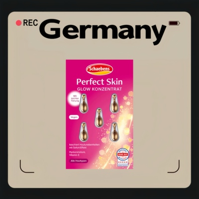 德国代购【全场满300包邮】Schaebens完美肌肤精华5粒装