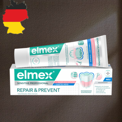 德国代购【全场满300包邮】elmex牙膏75ml