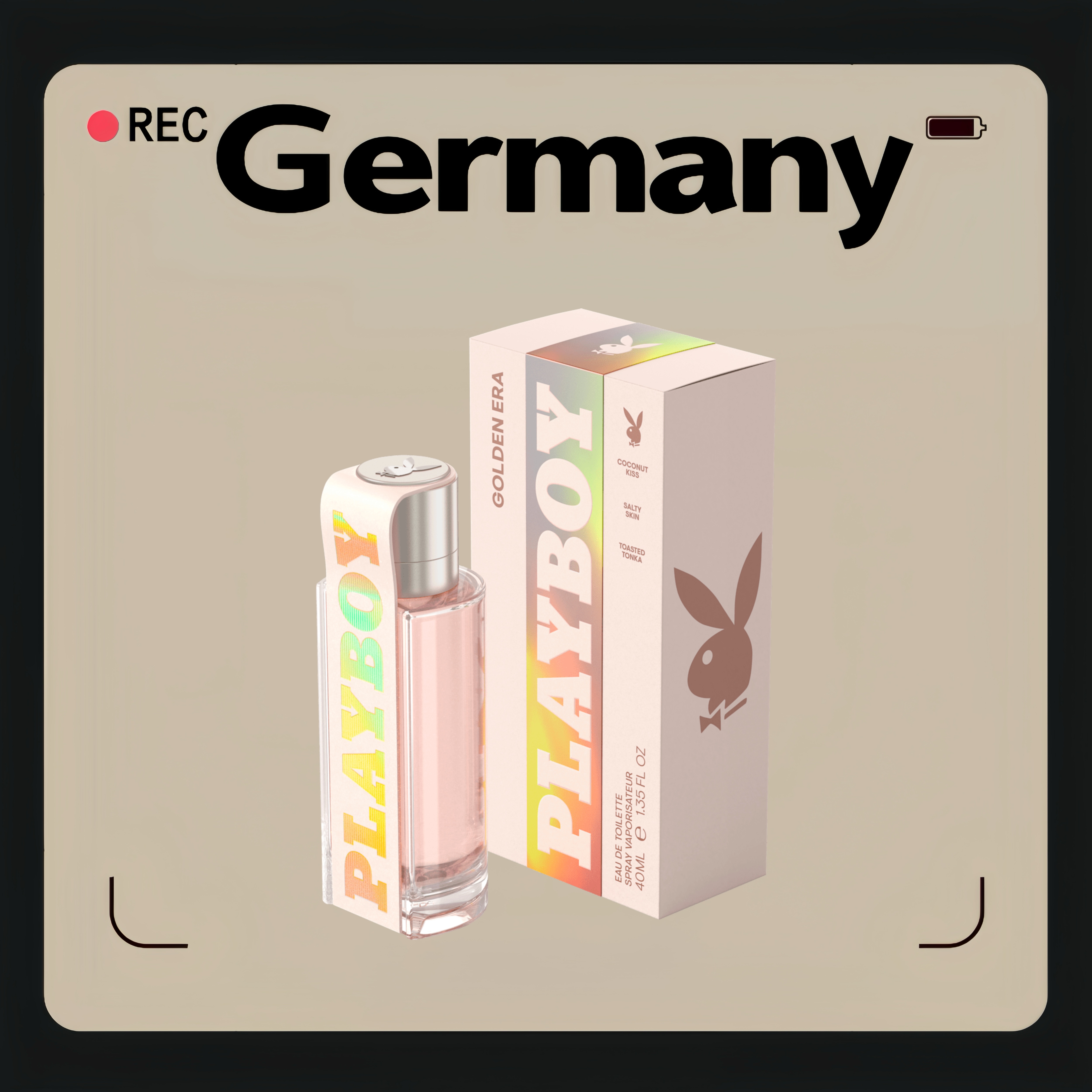 德国代购【全场满300包邮】PLAYBOY金色荣耀女士香水EDT40ml