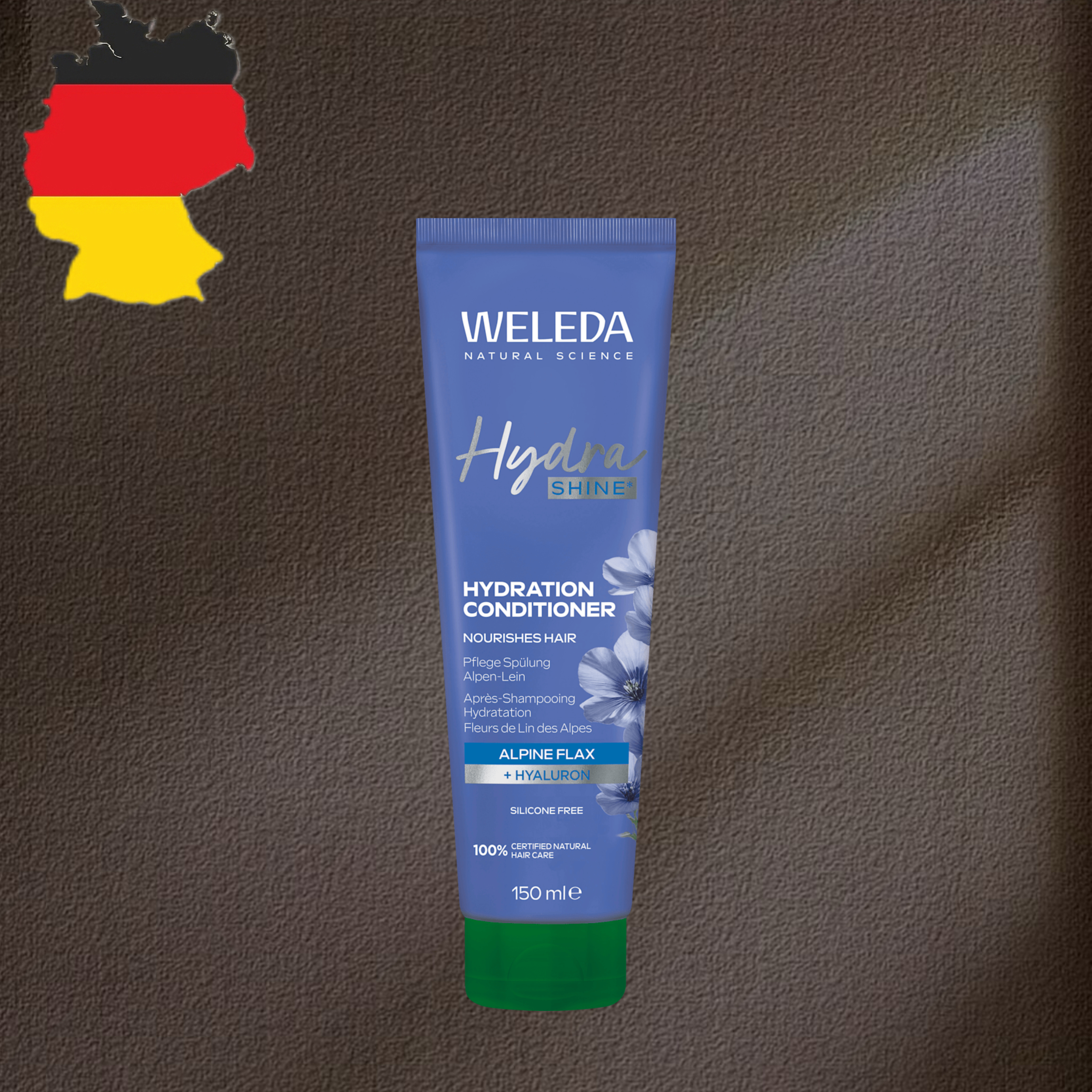 德国代购【全场满300包邮】WELEDA闪闪护发乳150ml
