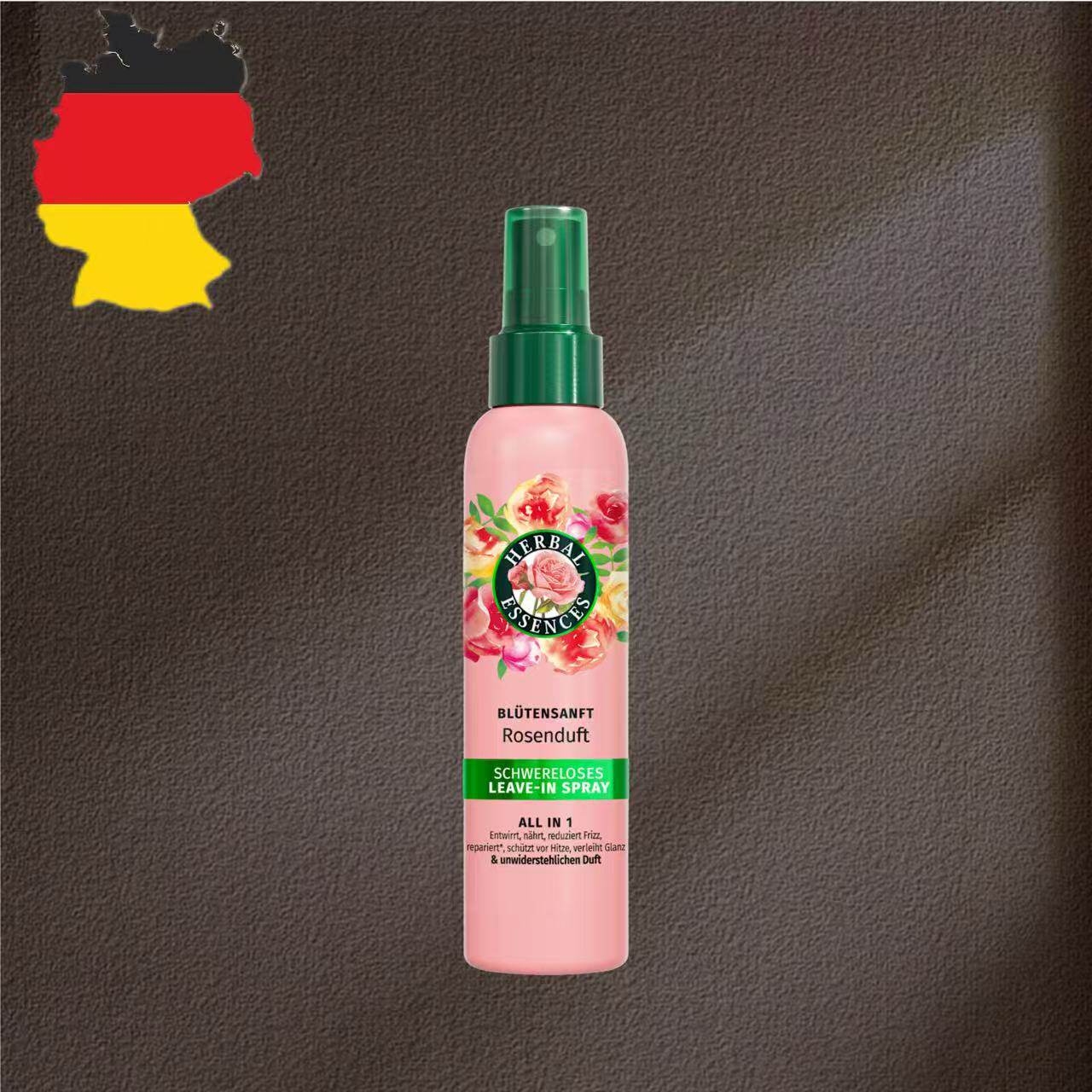 德国代购【满300包邮】HerbalEssences玫瑰秀发喷雾香氛145ml