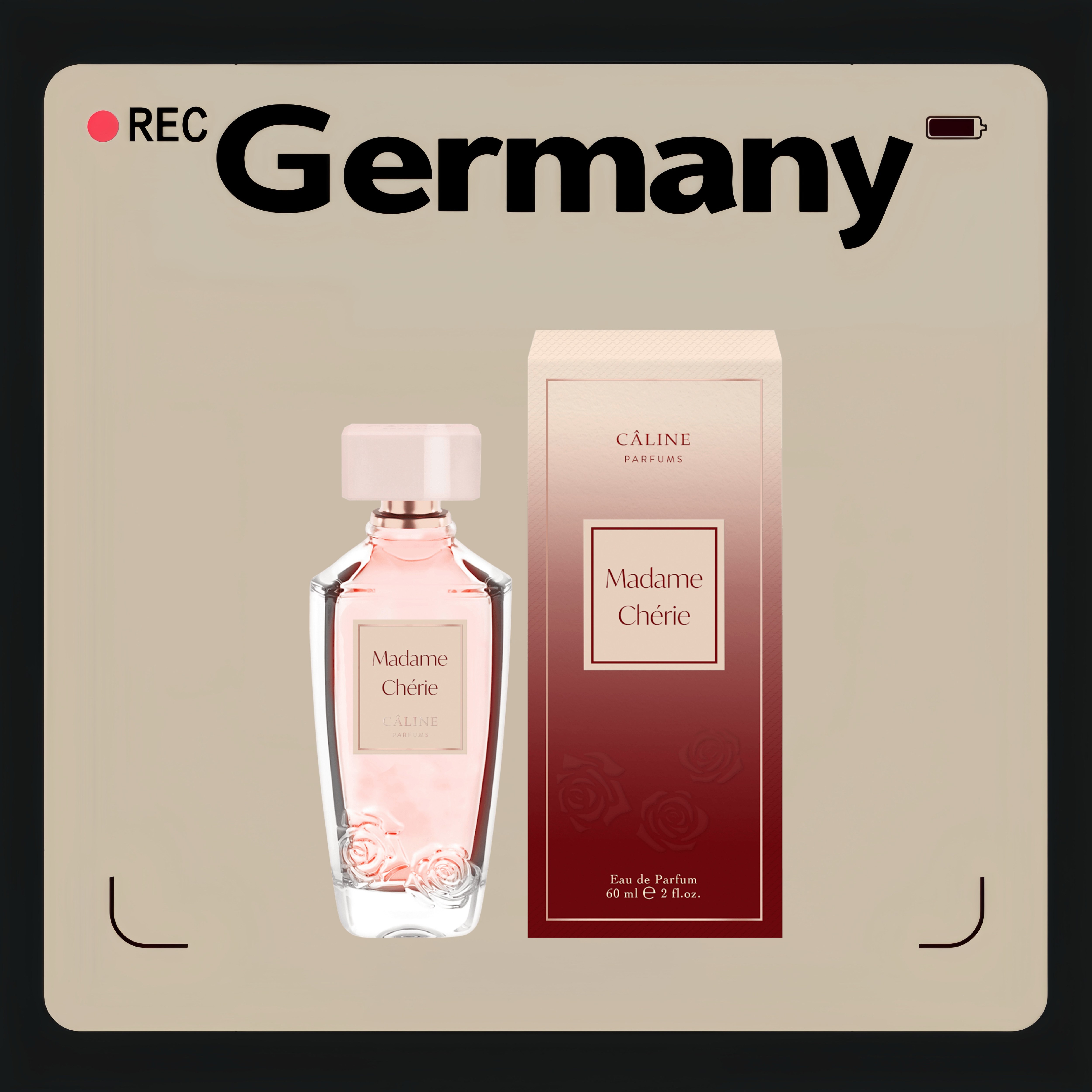 德国代购【全场满300包邮】CALINE谢莉夫人EDP女士香水60ml