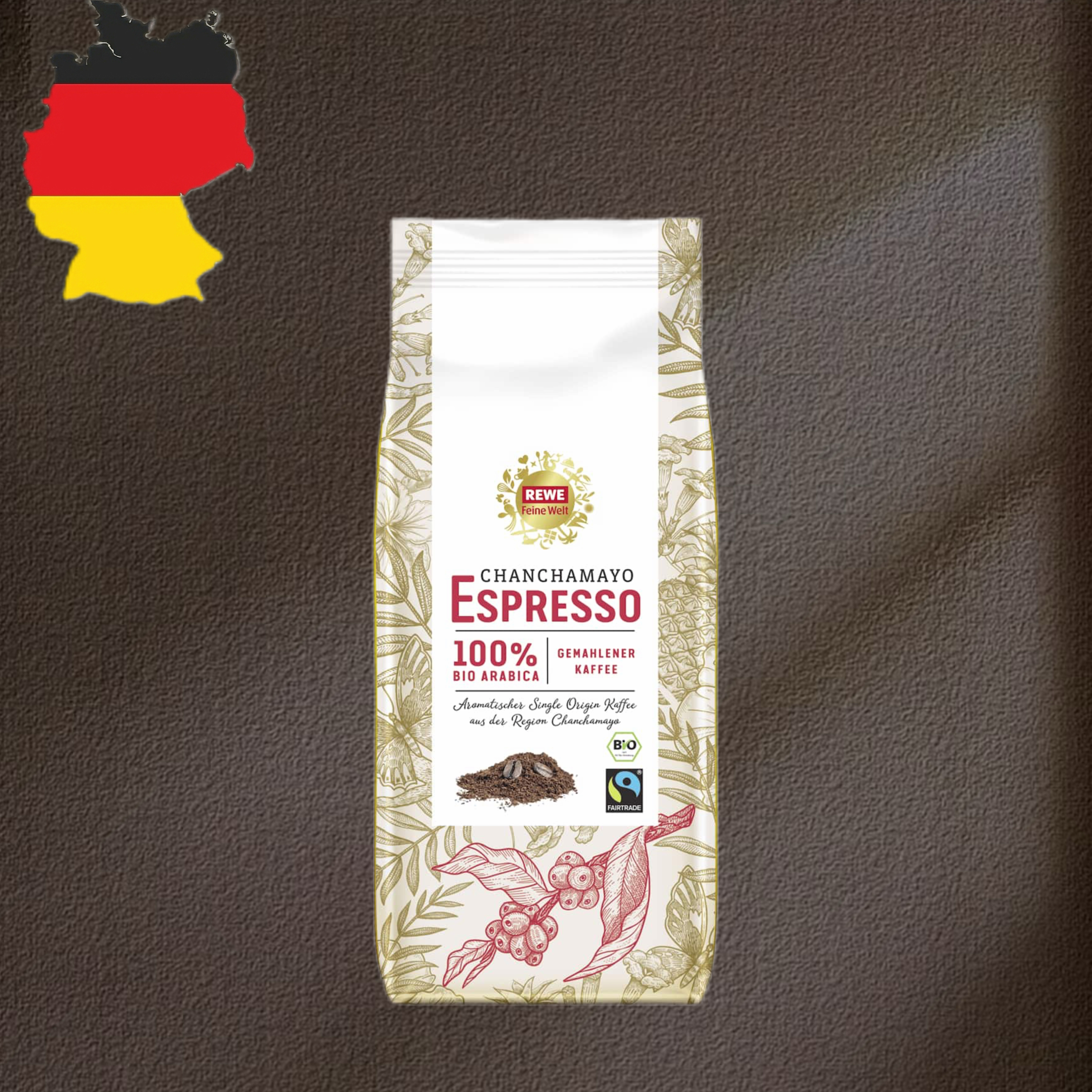 德国代购【全场满300包邮】REWE秘鲁浓缩咖啡250g