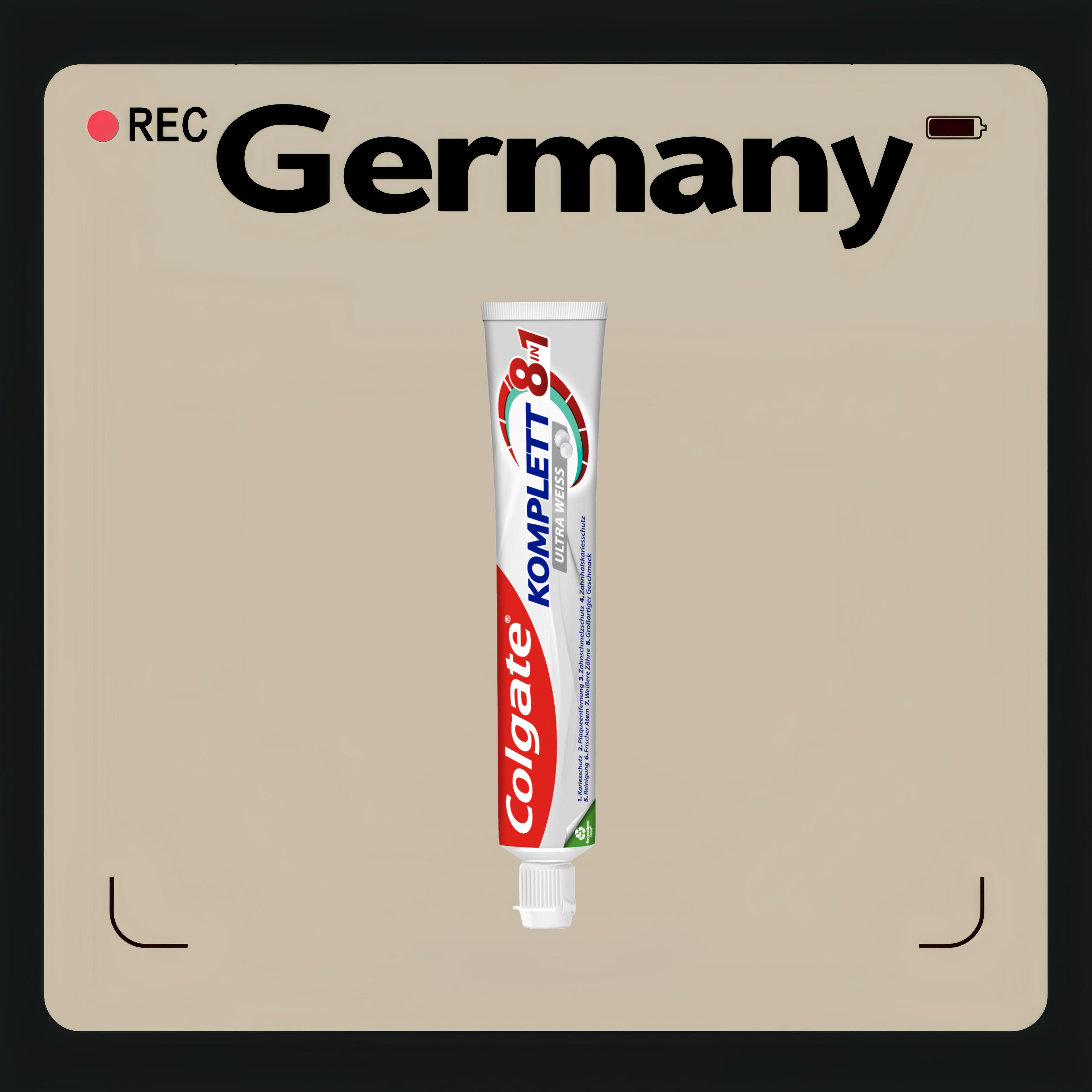 德国代购【全场满300包邮】Colgate全效美白牙膏75ml