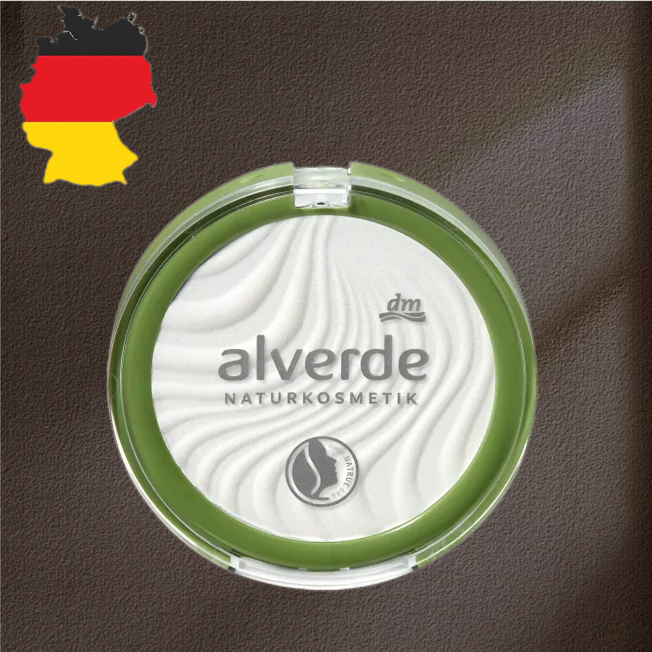 德国代购【全场满300包邮】alverde艾薇德天然矿物质定妆粉饼9g