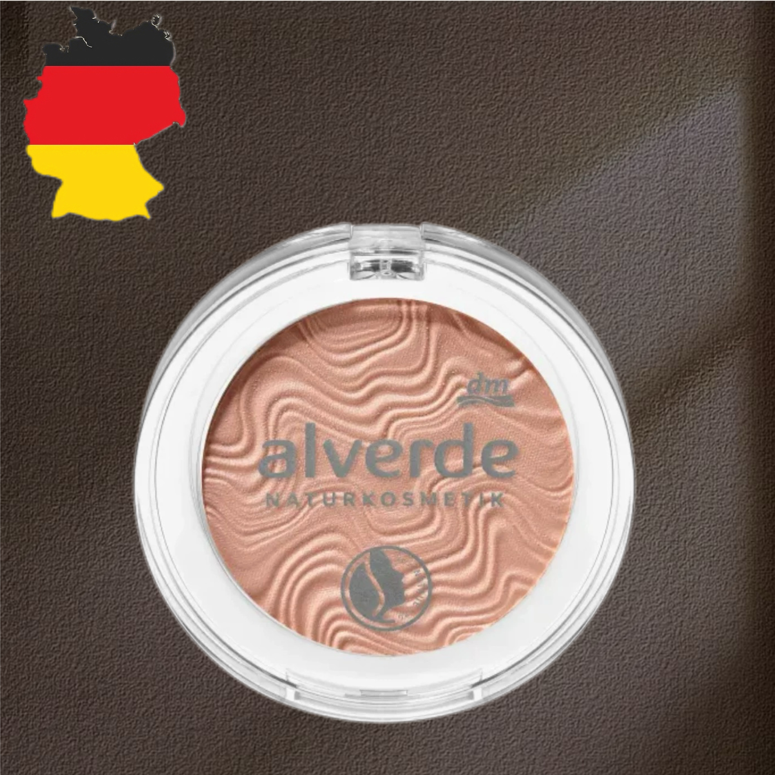 德国代购【满300包邮】alverde艾薇德天然有机20号玫瑰高光4.5g