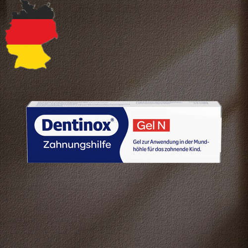 德国代购【全场满300包邮】Dentinox宝宝护齿牙胶10g