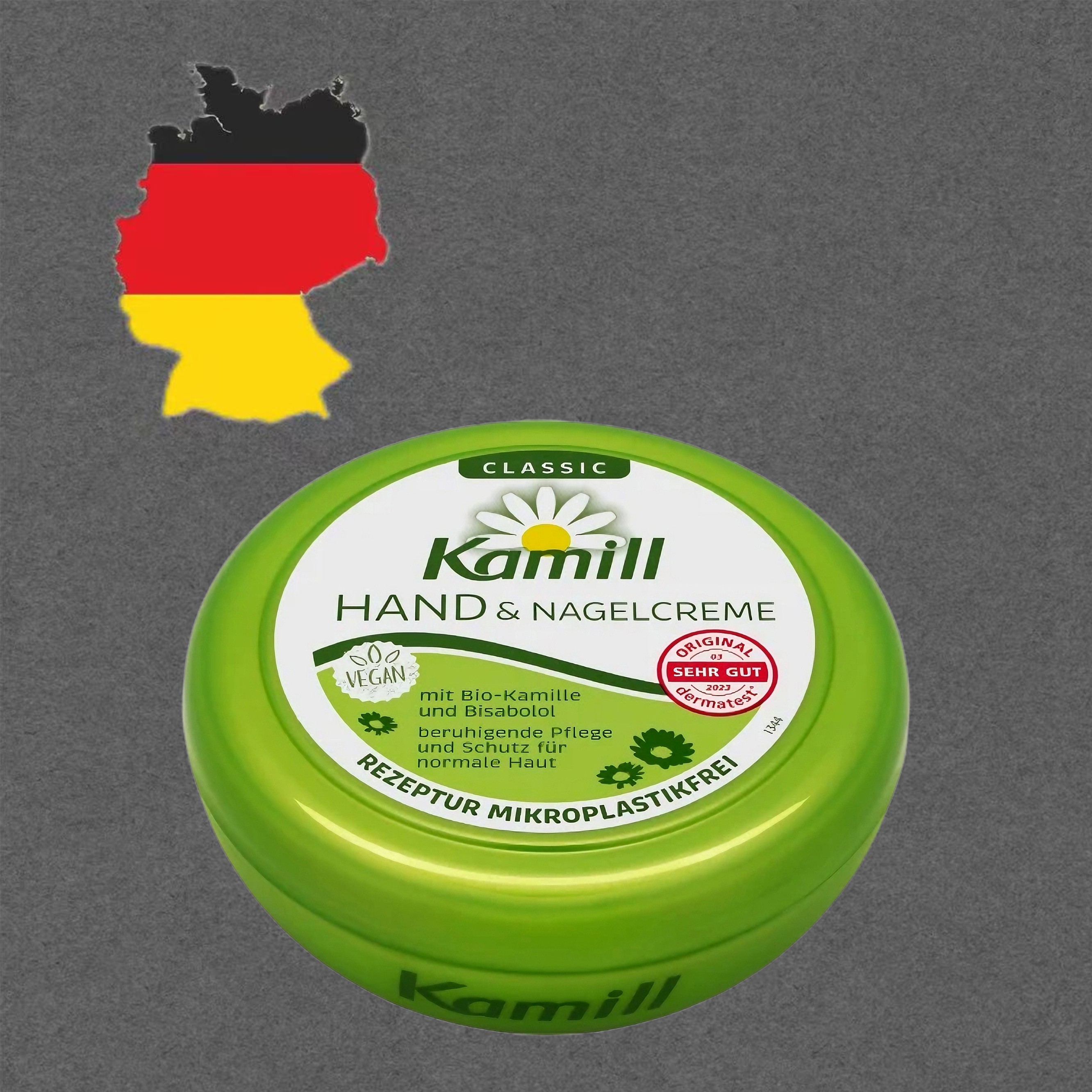 德国代购【全场满300包邮】kamill洋甘菊防干裂护甲护手霜150g
