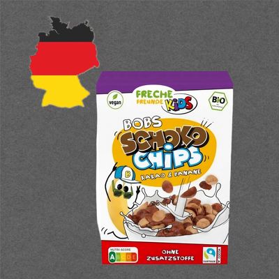 德国代购全场5件包邮freche freunde3岁+有机香蕉巧克力麦片275g