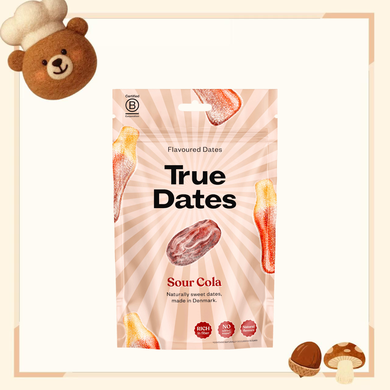 德国代购【全场满300包邮】True Dates椰枣合集100g