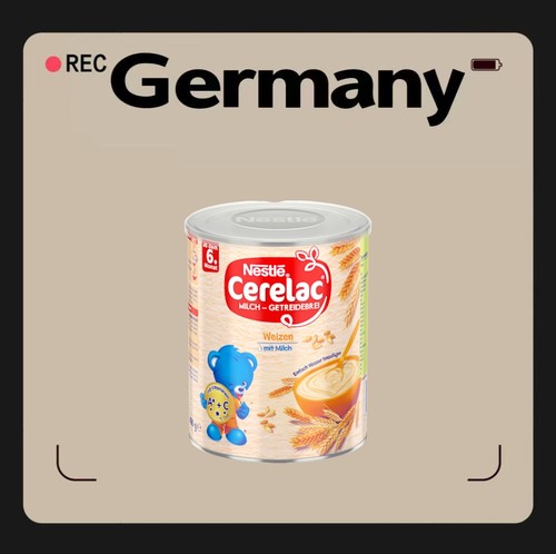 德国代购【满300包邮】Nestle Cerelac6个月+谷物奶糊400g