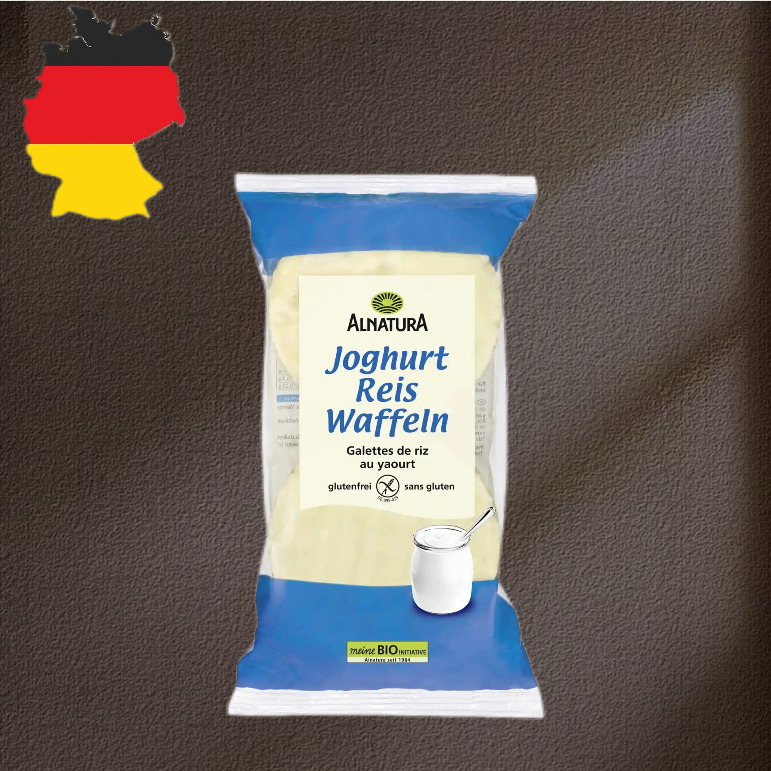 德国代购【满300包邮】alnatura安娜图拉有机酸奶华夫饼干