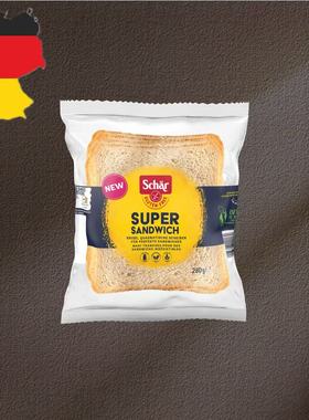 德国代购【全场满300包邮】Schar无麸质三明治280g
