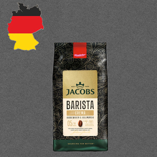 德国代购【全场满300包邮】Jacobs咖啡师限定奶油咖啡豆1kg