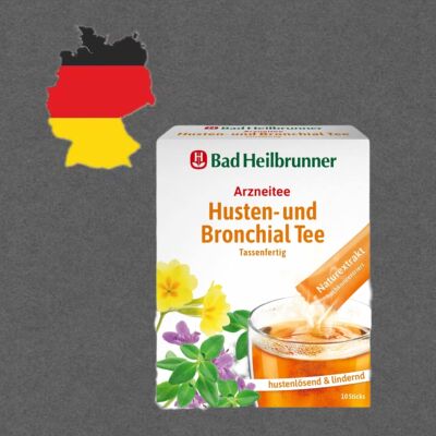 德国代购【全场满300包邮】heilbrunner止咳茶12g