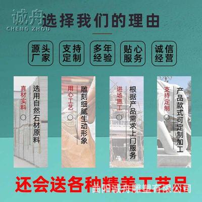 汉白玉石狮子一对看门祠堂墓前小摆件家居庭院公司中式狮子雕塑