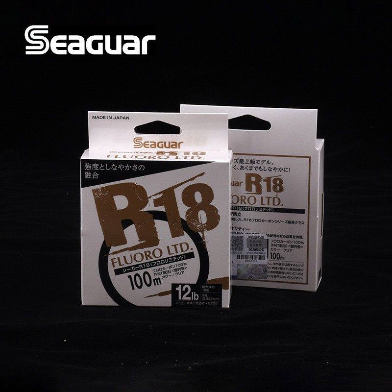 西格银标 seaguar R18 主线子线阿鱼线氟碳线碳线路亚线前导线