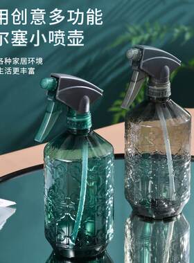 新款500/800/1000ml喷壶塑料手压喷水壶 家居园艺浇灌喷雾器塑料
